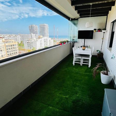 Appartement Atico Con Piscina Y Vistas Al Mar Habitat Litoral à Málaga Extérieur photo